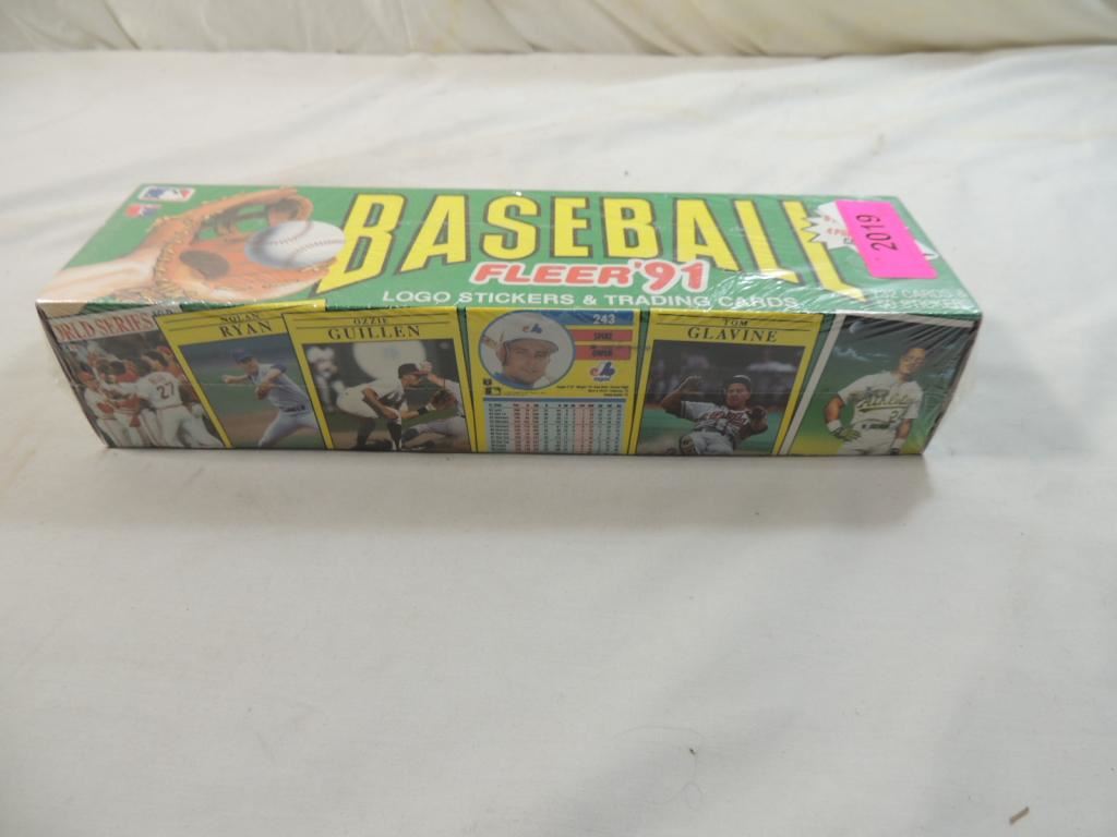 1991 FLEER BASEBALL CARD FACTORY SET 1991-fleer-baseball-card-factory-set