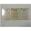 Image 2 : LOT 3 1967 TOPPS ROOKIE STARS BASEBALL CARDS
