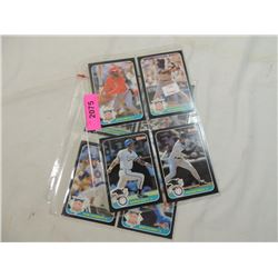 LOT 8 1986 DONRUSS LARGE CARDS STARS BASEBALL GWYN