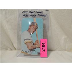 1971 TOPPS SUPER WILLIE STARGELL #43