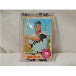1968 TOPPS CARL YASTRZEMSKI #250 BASEBALL CARD