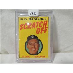1970 SCRATCH OFF AL KALINE