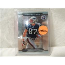 2010 TOPPS ROB GRONKOWSKI #122 ROOKIE CARD