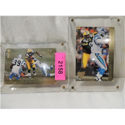 LOT 2 1997 UPPER DECK EDGAR BENNETT & REGGIE WHITE