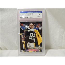 1995 TOPPS YANCEY THIGPEN #149 GRADED FOOTBALL CAR