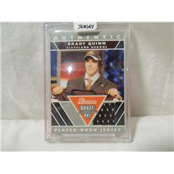2007 BOWMAN BRADY QUINN JERSEY CARD