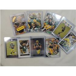 LOT 9 MISC PACKERS FOOTBALL CARDS