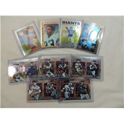 LOT 9 MISC FOOTBALL CARDS:MONTANA, DORSETT, MANNIN