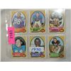 Image 1 : LOT 6 1970 TOPPS FOOTBALL CARDS