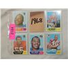 Image 1 : LOT 5 1968 TOPPS FOOTBALL CARDS