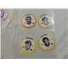 Image 2 : LOT 4 1976 CRANE FOOTBALL CARD DISKS