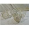 Image 1 : LOT 4 VINTAGE GLASS PITCHERS