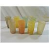 Image 1 : LOT 8 VINTAGE SPAGHETTI STRING GLASSES