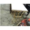 Image 2 : VINTAGE METAL MARBLE TOP SIDE TABLE