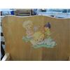 Image 2 : VINTAGE WOODEN PAINTED HIGH CHAIR