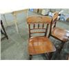 Image 2 : BEAUTIFUL WOOD DINING TABLE W/ 6 CHAIRS