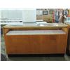 Image 1 : ART DECO WOODEN & GLASS DISPLAY CASE