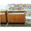 Image 2 : ART DECO WOODEN & GLASS LIGHTED DISPLAY CASE
