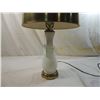 Image 2 : VINTAGE TABLE LAMP SIMPLE WHITE GLASS LAMP