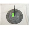 Image 1 : VINTAGE CAST IRON SUNDIAL