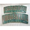 Image 1 : LOT 19 VINTAGE BINGO CARDS
