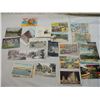 Image 1 : BOX LOT VINTAGE POSTCARDS