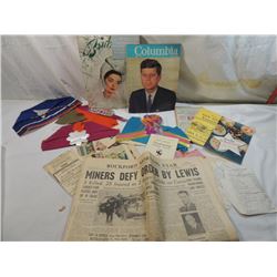 BOX LOT ASSORTED EPHEMERA