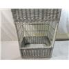 Image 3 : WHITE WICKER BASKET