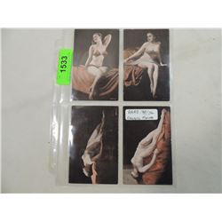 LOT 4 RARE 1947/56 EXHIBIT PIN-UPS