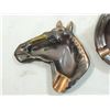 Image 2 : LOT 2 VINTAGE EQUESTRIAN ASHTRAYS