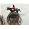 Image 3 : LOT 2 VINTAGE EQUESTRIAN ASHTRAYS