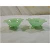 Image 1 : PAIR JADEITE CANDLE HOLDERS