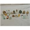 Image 1 : LOT 21 VINTAGE TINY PURFUME BOTTLES