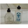 Image 1 : LOT 2 VINTAGE HOLY WATER BOTTLES
