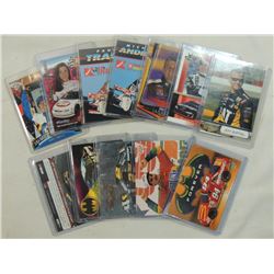 LOT 12 MISC NASCAR TRADING CARDS: GORDON, BURTON,A