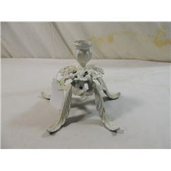 SHABBY CHIC IRON CANDLE STICK HOLDER