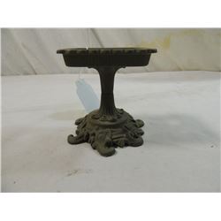 VINTAGE WROUGHT IRON CANDLE HOLDER