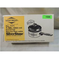 WEST BEND 1 QT. COVERED SAUCE PAN