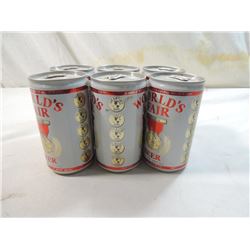 6 PACK WORLDS FAIR BEER