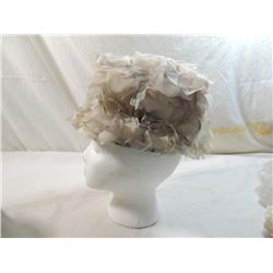 VINTAGE SPRING FLORAL HAT