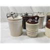 Image 2 : LOT 11 STONEWARE CANNING JARS