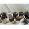 Image 3 : LOT 11 STONEWARE CANNING JARS