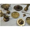 Image 3 : BOX LOT ASSORTED BRASS COLLECTIBLES