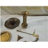 Image 4 : BOX LOT ASSORTED BRASS COLLECTIBLES