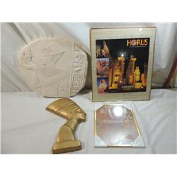 LOT 4 DECORATIVE WALL ART
