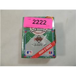 1990 UPPER DECK HIGH NUMBER SERIES BASEBALL CARD