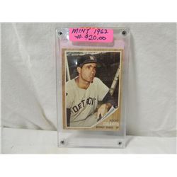 1962 TOPPS ROCKY COLAVITO #20 BASEBALL CARD