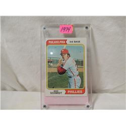 1974 TOPPS MIKE SCHMIDT #283 BASEBALL CARD