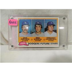 1981 TOPPS DODGERS FUTURE STARS #302 ROOKIE CARD