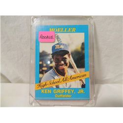 1987 MOELLER KEN GRIFFEY JR ROOKIE BASEBALL CARD